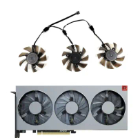 DIY 75MM 4PIN FD7010H12S FD8015H12S 0.35A Cooling Fan AMD RX RADEON VII GPU FAN For XFX ASUS MSI RX RADEON VII Fans