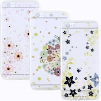 【奧地利水鑽】iPhone 6 Plus /6s Plus (5.5吋) 花系列保護軟套