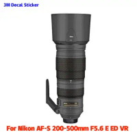 AF-S 200-500mm F5.6 E ED VR Anti-Scratch Lens Sticker Protective Film Body Protector Skin For Nikon AF-S 200-500mm F5.6 E ED VR