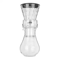 Glass Cold Ice Water Drip Coffee Maker Brew Pot Dripper Coffeemaker 800Ml