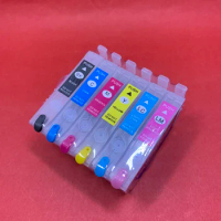 81 T0811-T0816 Refillable Ink Cartridge T0811N - T0816N for Epson T50 R290 R295 1430W RX590 RX610 RX690 RX695 1410 TX659 TX720WD