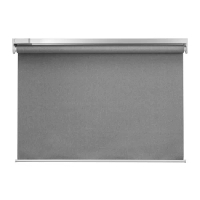 FYRTUR 遮光捲簾, 智能 無線/電池式 灰色, 120x195 公分