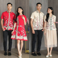 Makna Batik Cheongsam Available Couple - ( Men-Lina-Alix-Fulu-Lanfen-Emi )