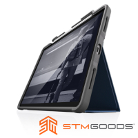 澳洲 STM Rugged Case Plus for iPad Pro 11吋 (第二代) 強固軍規防摔平板保護殼 - 深藍