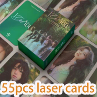 55pcs/set KPOP TWICE Laser Card Album I GOT YOU LOMO Card AEYOUNG DAHYUN JIHYO MOMO NAYEON SANA MINA Postcard Photo Card