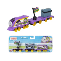 Mainan Anak Thomas and Friends Push Along Metal Train Engine Playset - DJ Kana with Boombox Cargo