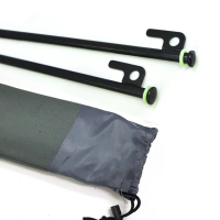 【DIBOTE 迪伯特】高碳鋼夜光大頭營釘- 30cm(10入組)