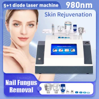 30W 4 in 1 980 nm Diode La-ser Machine for Skin Fungal Infection Image Vascular Vein Removal Nail Fungus Removal Device