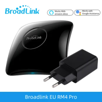 Original Broadlink RM4 Pro Smart Mini IR Wifi RF Switch Universal Remote Control HTS2 Sensor For Alexa Google Home Assistant