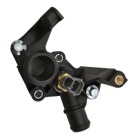 Kailey ฝาครอบเทอร์โมสตัทระบบระบายความร้อน A41P-3PCS สำหรับรถยนต์ Ford Focus รุ่น 7M5G-8K556-AC 7M5G8