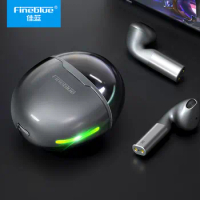 Original Fineblue F-22 Pro 5.1 Gaming Headset With Mic Wireless Earbuds HD Call Dual Mode Earphone Bluetooth Low Latency Earbud