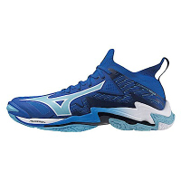 Mizuno Wave Lightning Neo 3 [V1GA240201] 男 排球鞋 室內運動 美津濃 藍白
