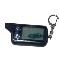 2-way TZ9030 LCD Remote Control Keychain,TZ-9030 Key Fob Chain for Two Way Car Alarm System Tomahawk TZ 9030 ,434MHZ 1.5V AAA