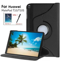 Leather Smart Case Cover Huawei Matepad T10S 10.1 AGS3-L09/AGS3-W09 Matepad SE 10.1Stand Case For Huawei Matepad T10 9.7 AGR-L09
