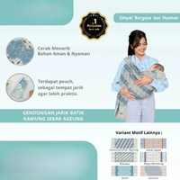 Gendongan Bayi Jarik Batik Mega Mendung