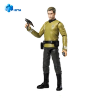 100% Original HIYA EXQUISITE MINI Star Trek 2009 Kirk 1/18 Animation Action Figure Toy Gift Model Collection Hobby