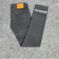 Celana Jeans Pria Bahan Denim Streach Melar Pensil Slim Fit Cowok Panjang Cowok Skinny Dewasa Celana