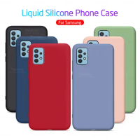 case for samsung a32 4g cover liquid silicone case for samsung galaxy a32 a 52 a72 a 72 galaxy a52 5g bumper back phone coque