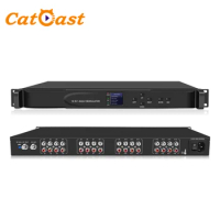 VCR DVD Digital Satellite Receiver to RF Modulator 16 Channels AV Agile Modulator