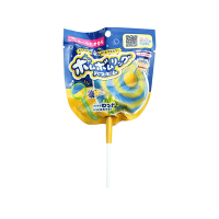 日本NOL-棒棒糖造型入浴劑(藍紫+黃)-1入(葡萄&amp;蘋果香氣/洗澡玩具/交換禮物)