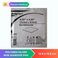 Polymem Sylver 10.8 x 10.8 cm / Foam Luka Infeksi
