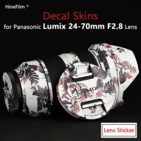 Lumix 2470 F2.8 Lens Protective Vinyl Skin for Panasonic LUMIX S PRO 24-70mm f/2.8 Lens Decal Protector Cover Film