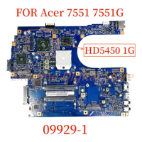 Suitable for Acer 7551 7551G laptop motherboard 09929-1 with HD5450 1G GPU 100% Tested Fully Work