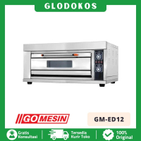 Oven Listrik Gomesin GM-ED12 Oven 1 Deck 2 Tray Pemanggang Roti