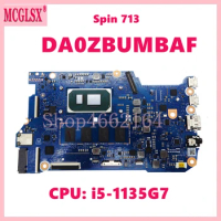 DA0ZBUMBAF with i5-1135G7 Laptop Motherboard For Acer Chromebook Spin 713 Notebook Mainboard 100% Tested OK