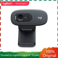 Logitech C270/C270i/C505e HD Network Camera Laptop Online Course Video USB Drive Free