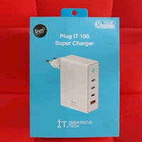 Plug IT 100W Super Charger | Charger 100W Garansi resmi TAM