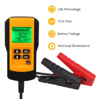 Universal 12V Car Battery Digital Tester Auto Battery Analysis Diagnostic Tool For Dry Wet Gel AGM Storage Lead Acid Battery