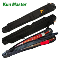 1.1 Meter Sword Bag Packed 2 Sword Waterproof Bag For Stick Knife Katana Kendo Holder Carry Case Tai Chi Bag Shoulder Bag Black