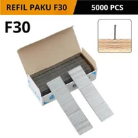 Refil Staples F30 Air Nailer Mesin Paku Tembak Kayu 5000 Pcs