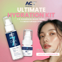 AC7D Ultimate Hydration Kit (Moisturiser 30ml + ClearSkin Wash 100ml) - Acne Clear 7 Days | Acne Tre