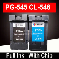 For Canon iP2855 iP 2855 Cartridge Black and Color Pixma Printer Ink PG545