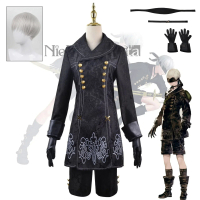 Kostum Cosplay Automata Ginjal, Yorha 9S No.9 Jenis S, Sut Permainan Pakaian, Untuk Lelaki, Kostum M