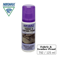 NIKWAX 噴式皮革及布料撥水劑 792《125ml》/鞋子護理劑、簡單上手、鞋類保養