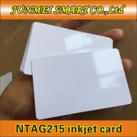 50pcs/lot nfc 215 chip inkjet printable Card 215 Cards for Espon printer, Canon printer