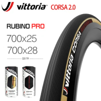 New CORSA CONTROL SPEED 2.0 Rubino pro Clincher Road bike tire tyre Black Yellow 700CX25C/28C 320 TPI For Road Bike Parts