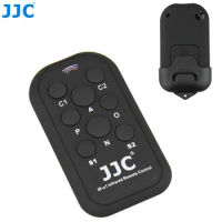 JJC Wireless Shutter Release Remote Control Controller for Canon Eos R5 R6 5D Mark III II 80D 70D 60D 77D 7D Replaces RC-1 RC-6