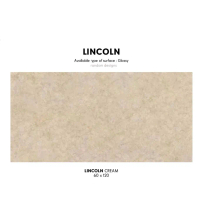Granit Merek Infiniti Type Lincoln Cream Ukuran 60x120 Glossy