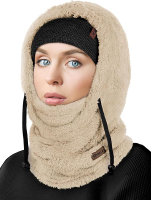 Ski Mask Fleece Balaclava Winter Face Mask Windproof Warm Neck Cover Helmet Hood for Men Women