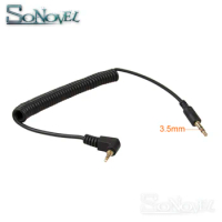 3.5mm-C1 / 60E3 Remote Control Shutter Connect Cable Cord for Canon 1500D 850D 800D 760D 750D 200D 80D 77D Pixel TW-283 T3 T8