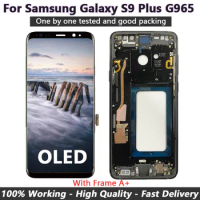 Display For Samsung Galaxy S9 Plus LCD G965, G965F, G965DS, with Frame Display Touch Screen Digitize