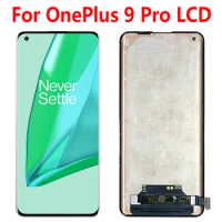 6.7“ AMOLED For OnePlus 9 Pro LCD Display Screen Sensor Panel Digiziter Assembly For OnePlus 9 Pro LE2121, LE2125, LE2123 LCD