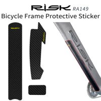 Risk Bicycle Chain Protection EV Stickers MTB Road Frame Protector Scratch-Resistant Road Bike Chain Guard Cover Accessories
