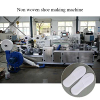 Non Woven Soft Slipper Production Line Custom Logo Disposable Hotel Slipper Making Machine