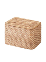 RATTAN STACKABLE BOX L