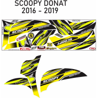 VARIASI LIS STIKER POLET LIST STICKER SCOOPY DONAT NEW 2016 - 2019 VARIASI / STIKER ALL MOTOR MATIC
